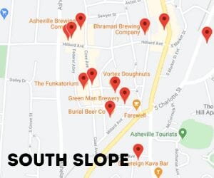 downtown asheville breweries - south slope